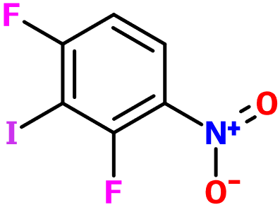 MC080278 1,3-Difluoro-2-iodo-4-nitrobenzene